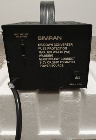 Convertidor de Voltaje 110/120V a 220/240V