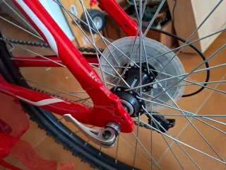 Bicicleta BH Over X Roja