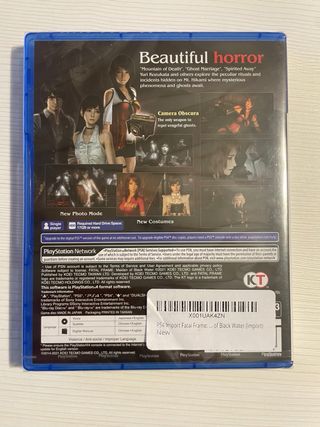 Fatal frame maiden of black water ps4 precintado