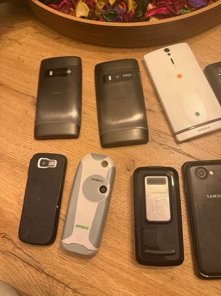 Lote 21 Teléfonos Vintage HTC, LG, Nokia, Samsung,