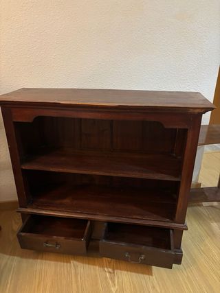Mueble recibidor madera