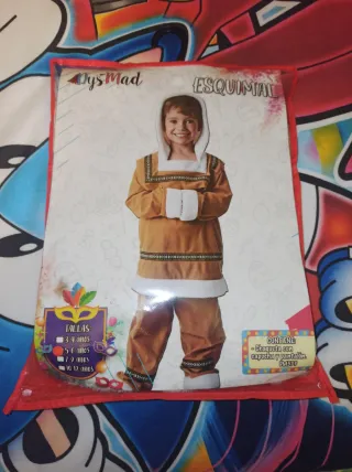 Disfraz Esquimal Talla 5-6 años