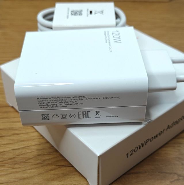 Caricatore 120W Xiaomi OPPO Samsung compatibile