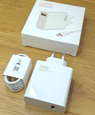 Cargador 120W Xiaomi OPPO Samsung compartible