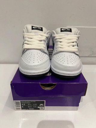 Zapatillas Nike SB Dunk Low White Black HF3704-100