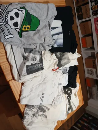 Pack camisetas variadas talla L y Xl