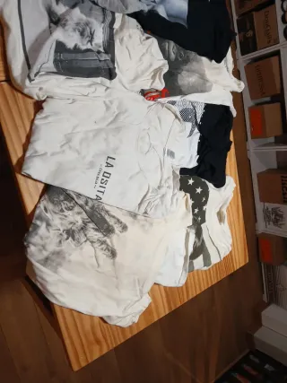 Pack camisetas variadas talla L y Xl