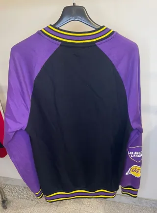 Felpa Lakers Viola/Nero