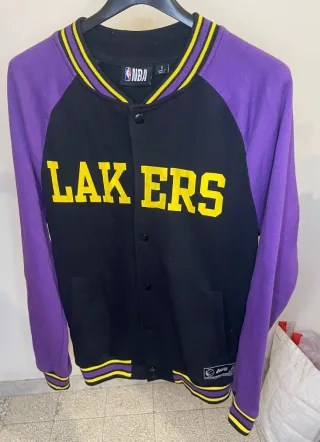 Felpa Lakers Viola/Nero