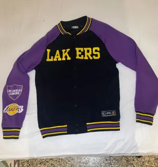 Felpa Lakers Viola/Nero