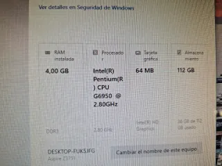 All in one Acer Aspire Z3751