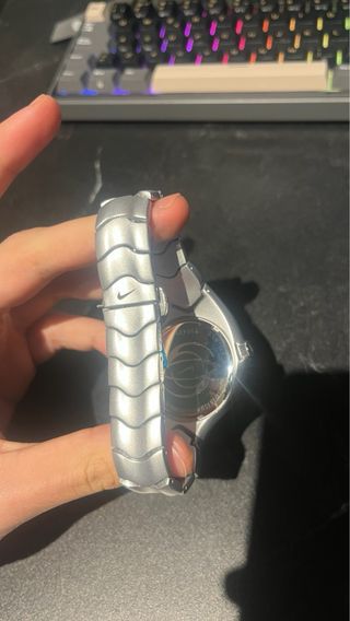 Reloj Nike Triax Plata/Negro