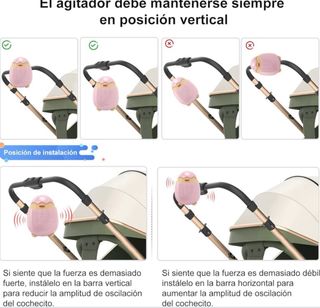 Mecedor para carrito de bebé