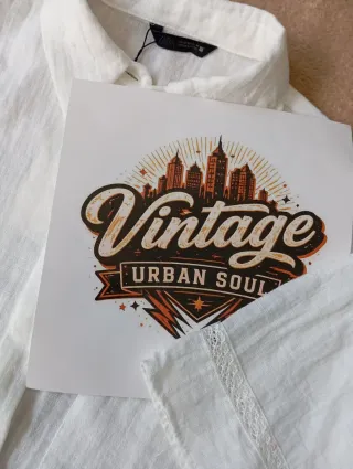 Zara Short-Sleeved Shirt White Ibiza Style