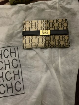 Cartera Carolina Herrera Beige