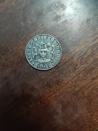 Moneda Antigua Rey Fernando