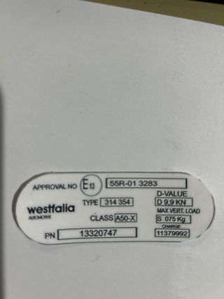 Pegatina enganches urbeni y mas