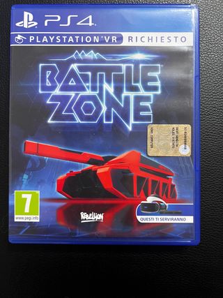 Battlezone PS4 VR