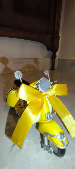 VESPA 125 Modellino in ferro ARTIGIANALE da collez