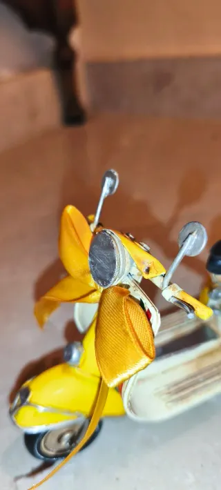 VESPA 125 Modellino in ferro ARTIGIANALE da collez