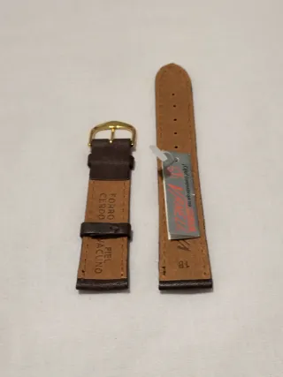 Correa piel reloj nueva