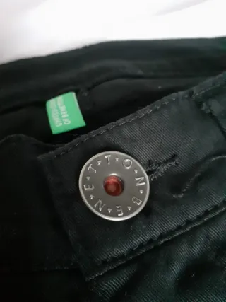 Pantalone donna Benetton nero taglia 42