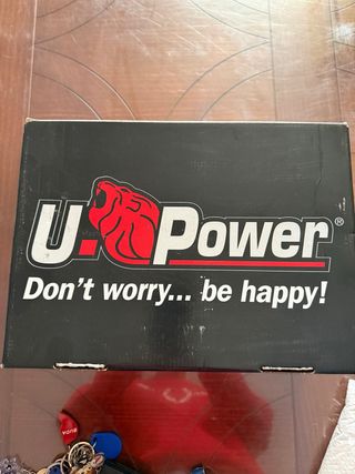 Tenis U. Power Negro y Rojo