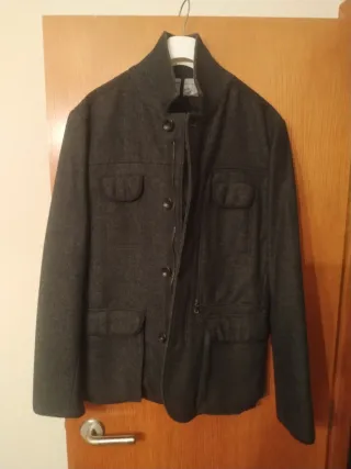 Abrigo tipo americana Zara hombre xl