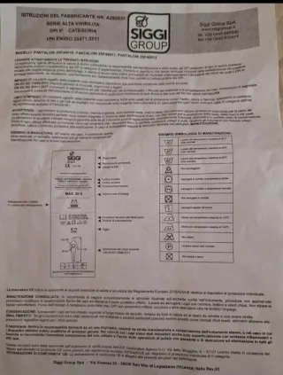 Pantaloni da lavoro  uomo