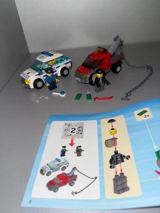 LEGO 60047 Policía, Usado Leer *Color al sol