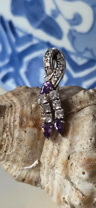 Pendientes años 80 vintage