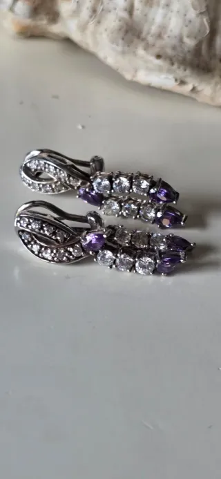 Pendientes años 80 vintage