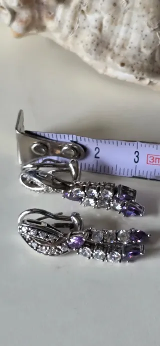 Pendientes años 80 vintage