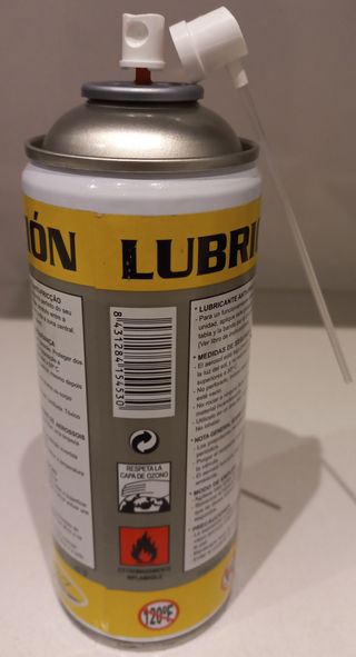 Lubricante Anti-Fricción Spray BH Fitness 400ml.