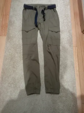 Pantalón cargo Jack & Jones verde oliva