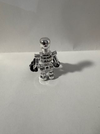 Terminator T800 Scheletro Cromato Robot Cyborg