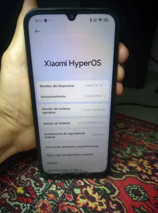 Xiaomi Redmi 15C 5G 4/256GB Negro