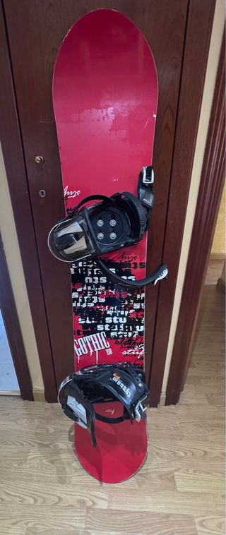 Tabla de snow con funda