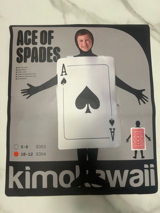 Disfraz As de Picas Infantil