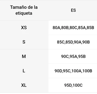 3 piezas de ropa interior femenina XL