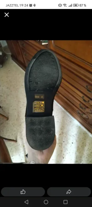 Botas altas negras con hebilla