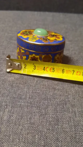Piccola scatola cloisonne vintage