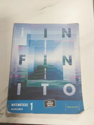 LIBRO DE MATEMATICAS 1 BACHILLERATO