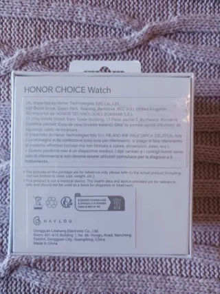 Honor Choice Watch Negro Precintado