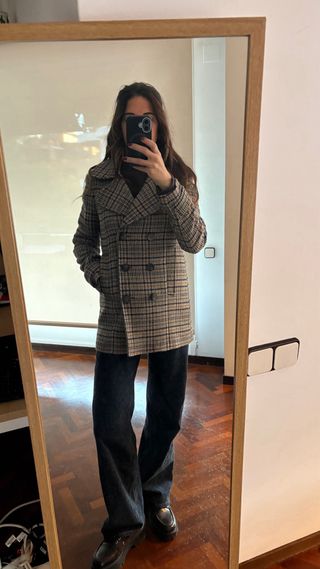 Abrigo / chaqueta de lana Massimo Dutti – Talla S