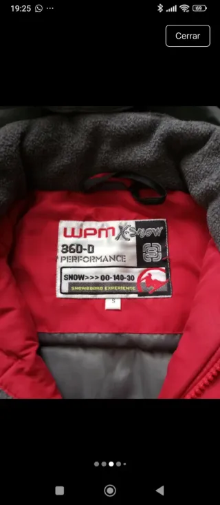 Cazadora niño 10 años