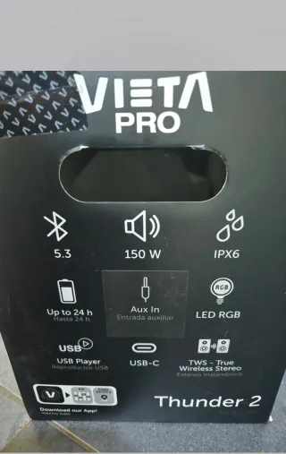 Altavoz Thunder2 de vieta