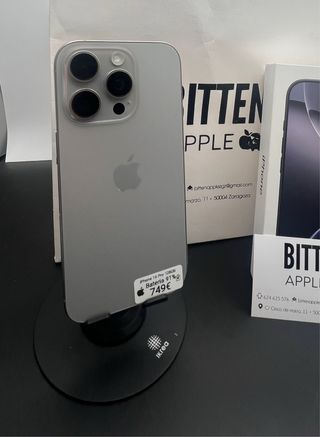 iPhone 16 Pro 128GB BAT 91% / GARANZIA!