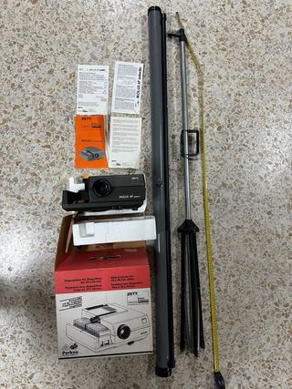 Proyector Zett Ikolux AF Selectiv + Pantalla, trip