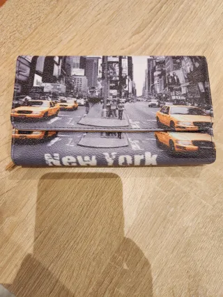 Cartera con monedero New York